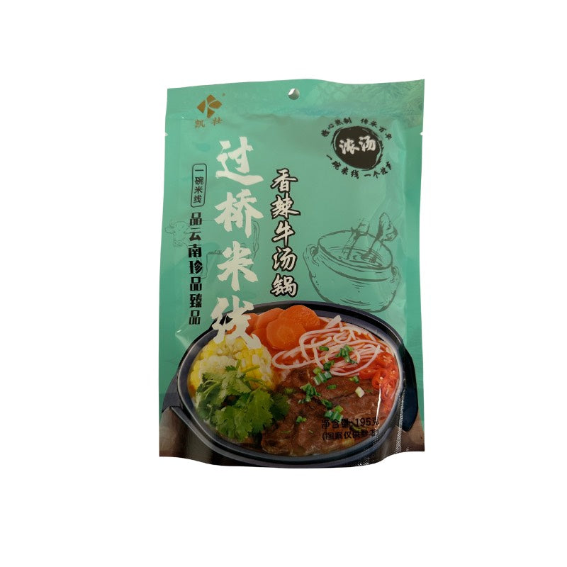 KZ · Spicy Beef Soup Flavor Rice Vermicelli (195g)