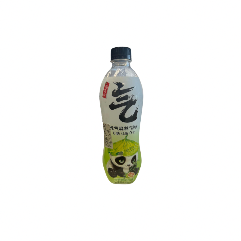 元气森林 · 青竹葡萄柚味气泡水 (480ml)