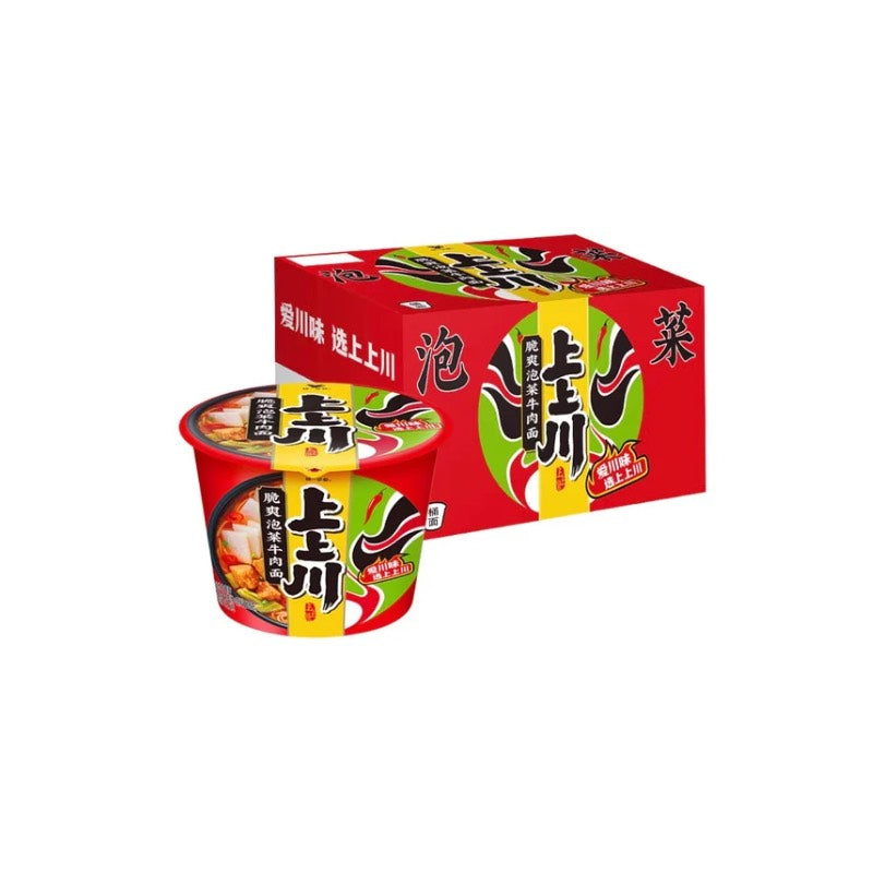 Unif · SiChuan Style Kimchi Beef Cup Noodles (128g)