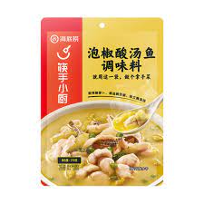 Haidilao · Sour Fish Soup With Pickled Pepper (210g)