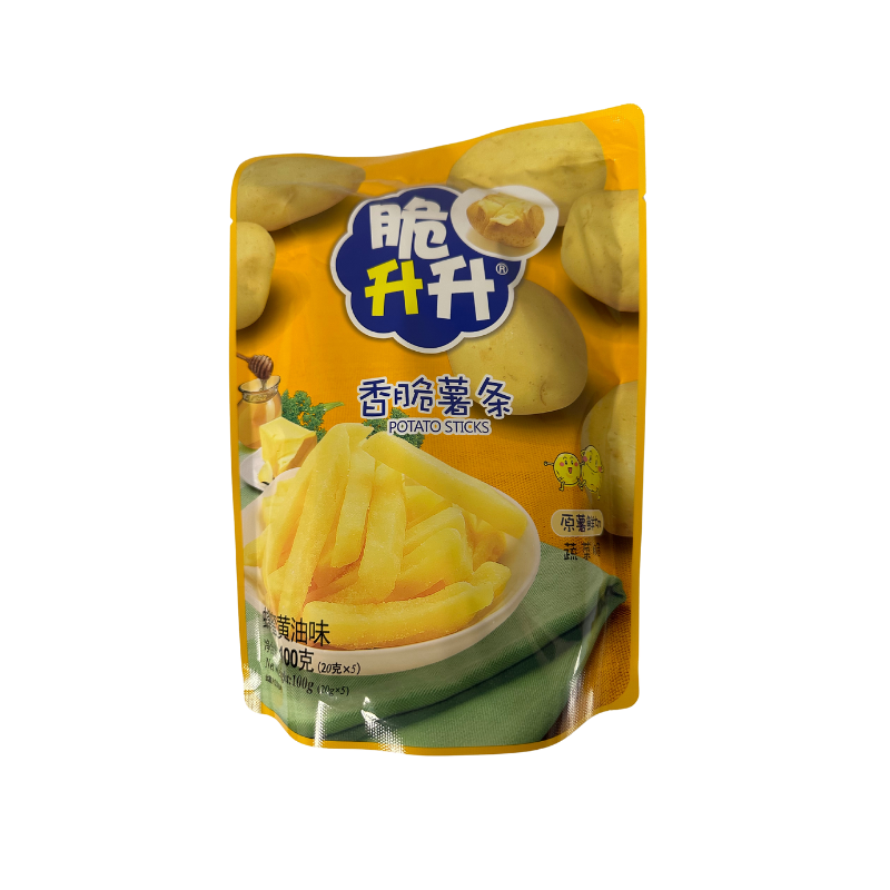 CuiShengSheng · Honey Butter Flavor Potato Sticks (100g)