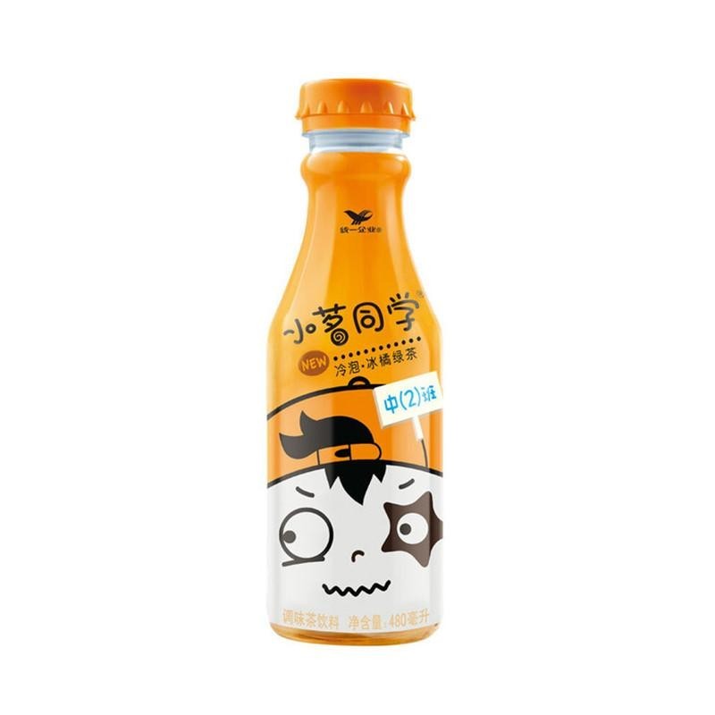 小茗同学 · 冰橘绿茶醉乌龙（480ml）