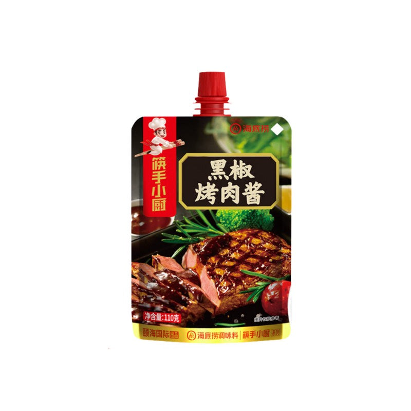 Haidilao · Black Pepper BBQ Sauce (110g)