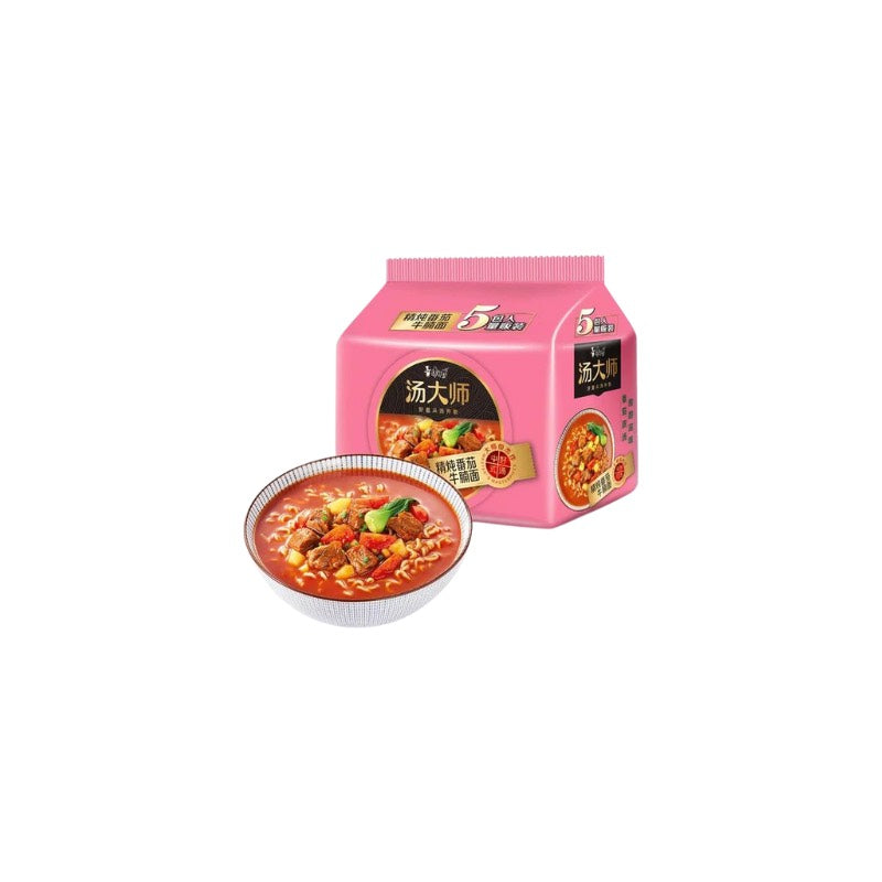 Master Kong · Soup Master Tomato Flavor With Stewed Beef Brisket Instant Noodles (5*119g)