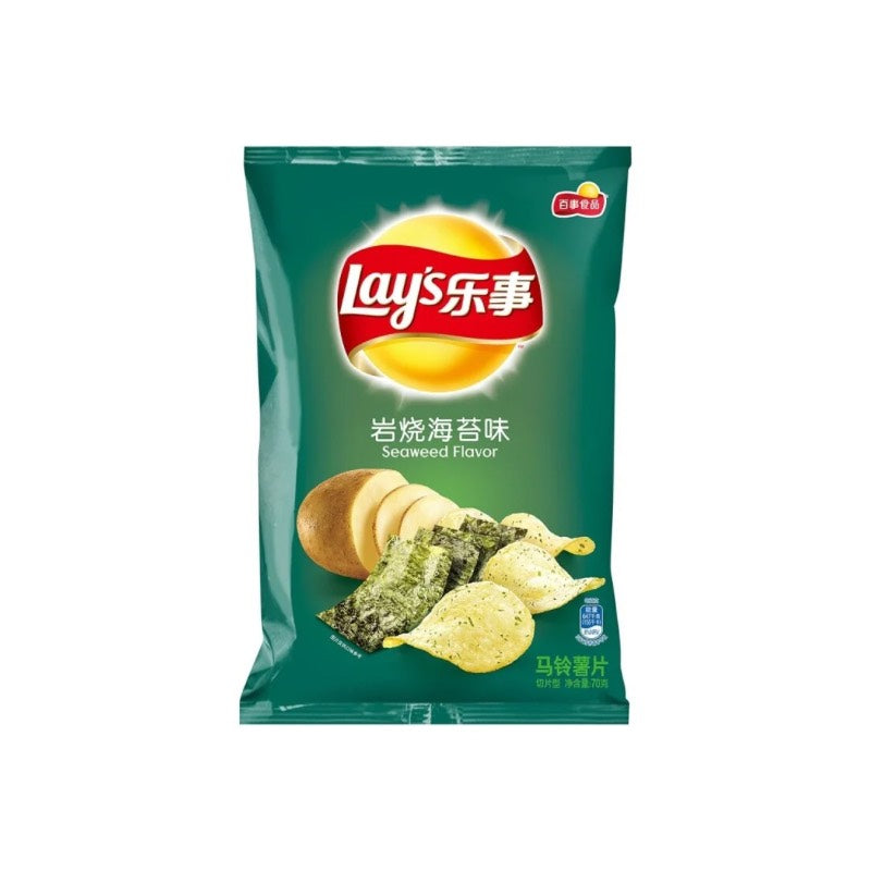 Lay’s ·  Seaweed Flavor Potato Chips (70g)