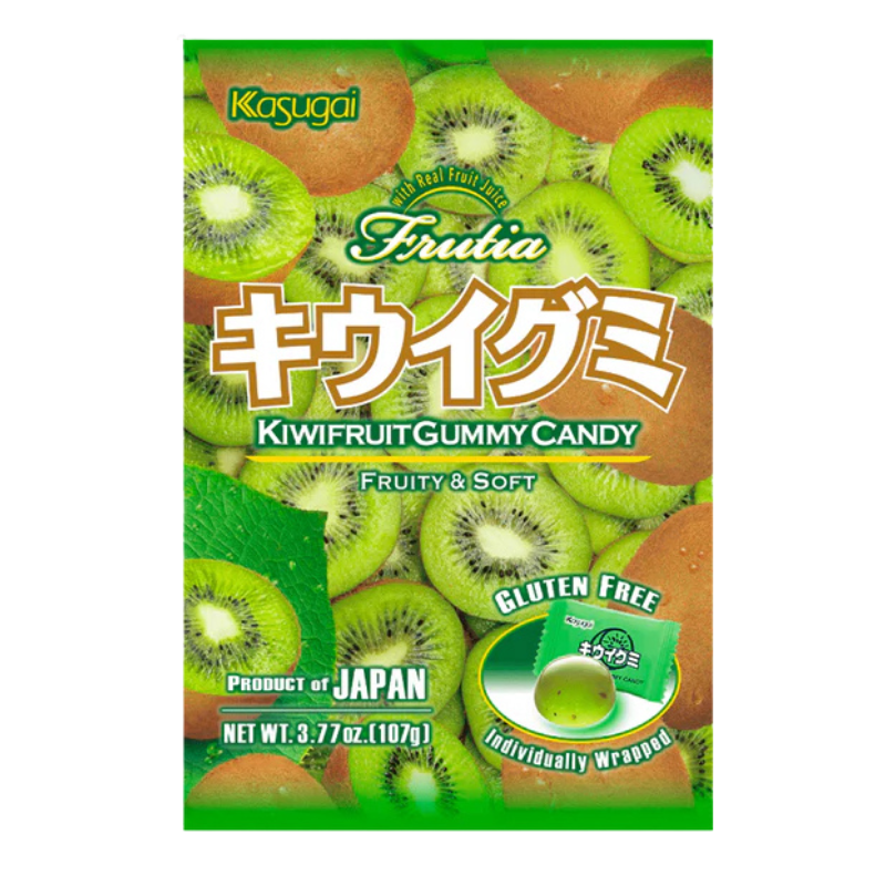 KASUGAI · KIWIFRUIT  GUMMY CANDY (107g)