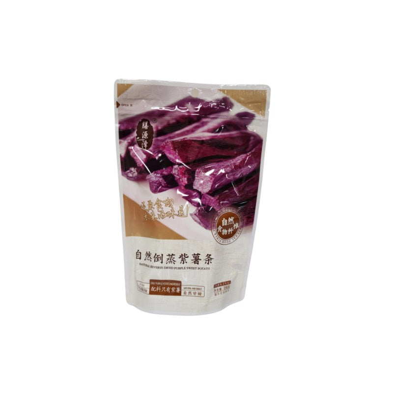 膳源泽 · 自然倒蒸紫薯条 (180g)