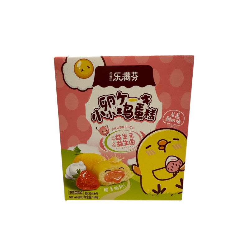 Le Man Fen · Egg Cake Strawberry Yogurt Filling (188g)