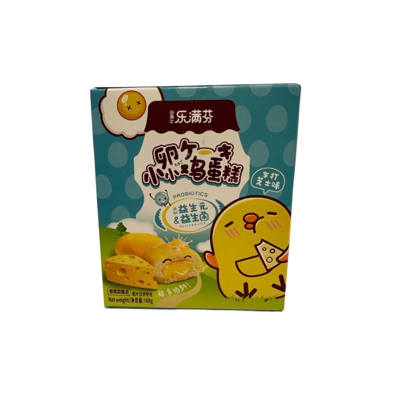 乐满芬 · 小小鸡蛋糕芝士风味 (188g) 最佳食用期: 2024-09-17