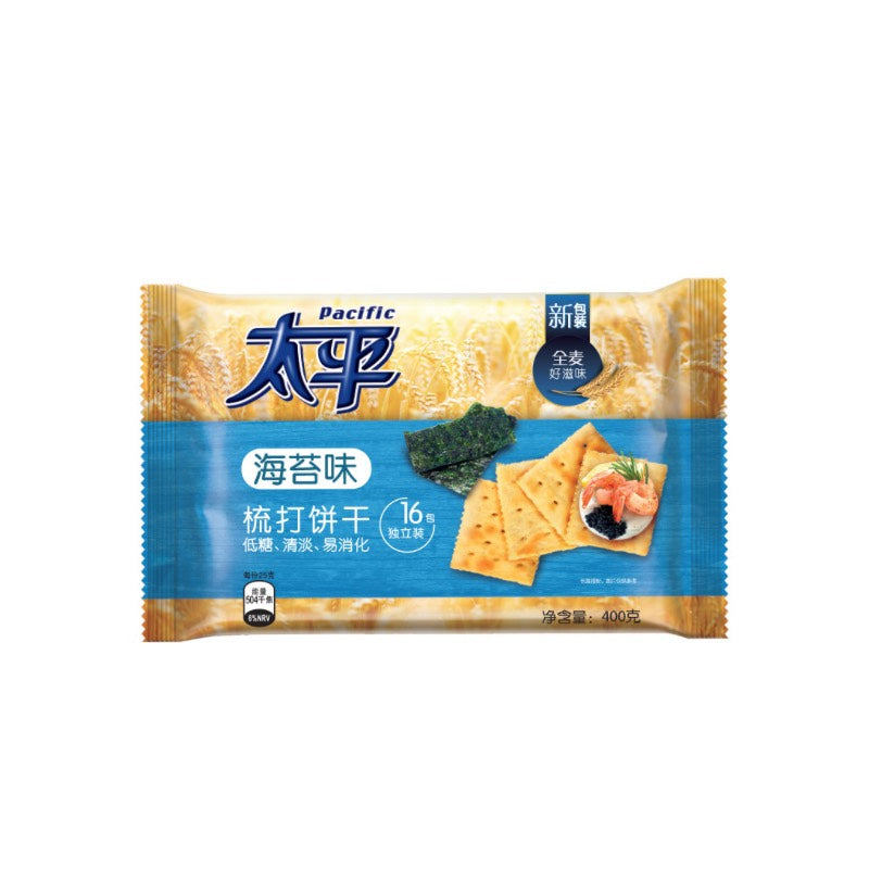 Pacific · Seaweed Flavor Soda Crackers (400g)
