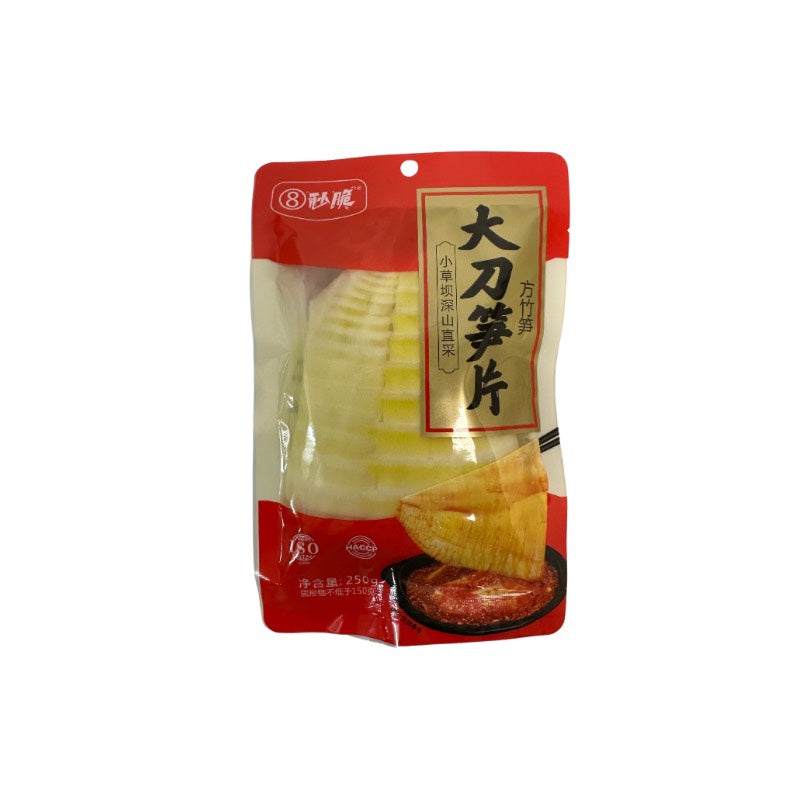 巴食川珍 · 8秒脆大刀笋片 (250g)