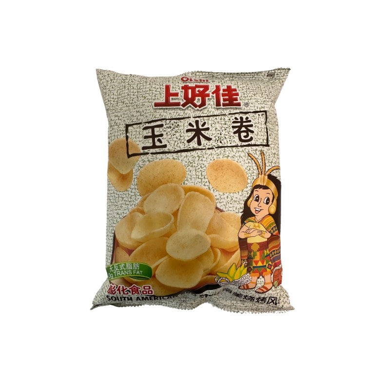 ShangHaoJia · BBQ Flavor Corn Roll Chips (80g)