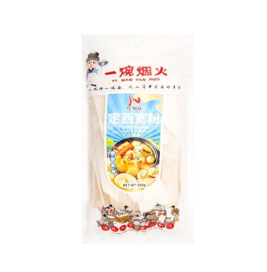 YWYH · Dingxi Broad Potato Noodles(500g)