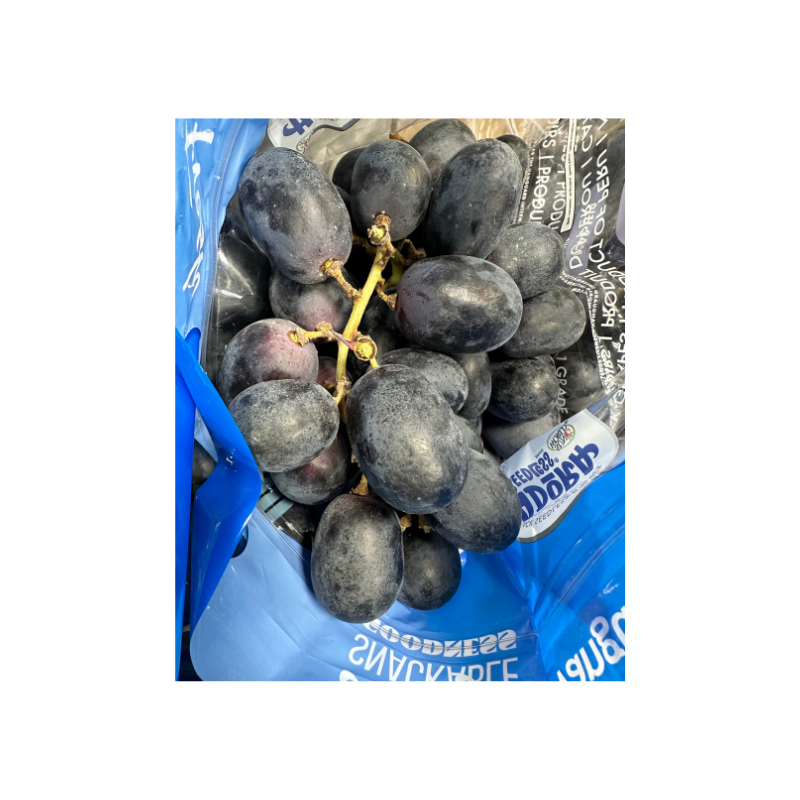 Premium Black Grapes 1 Bag/About 2LB