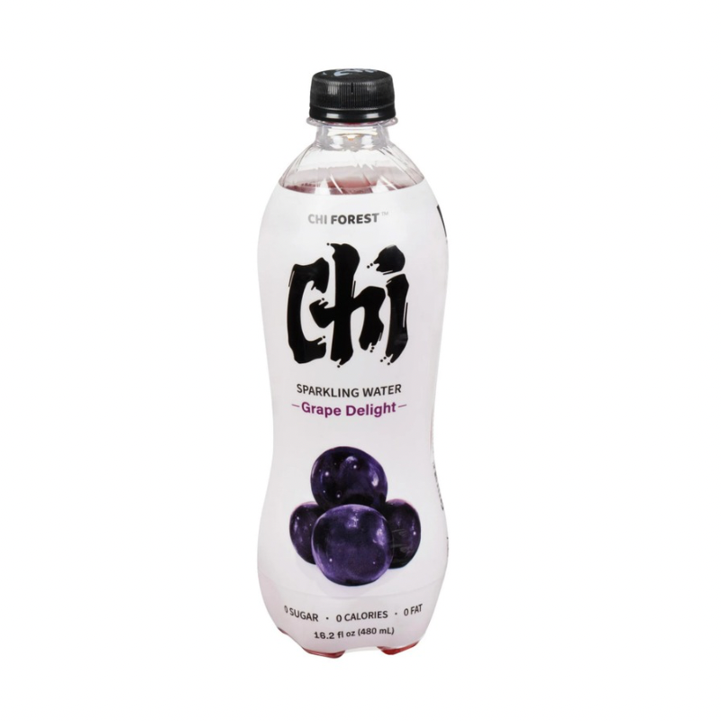 Qi Forest · Summer Black Grape Flavored Soda Sparkling Water(480ml)