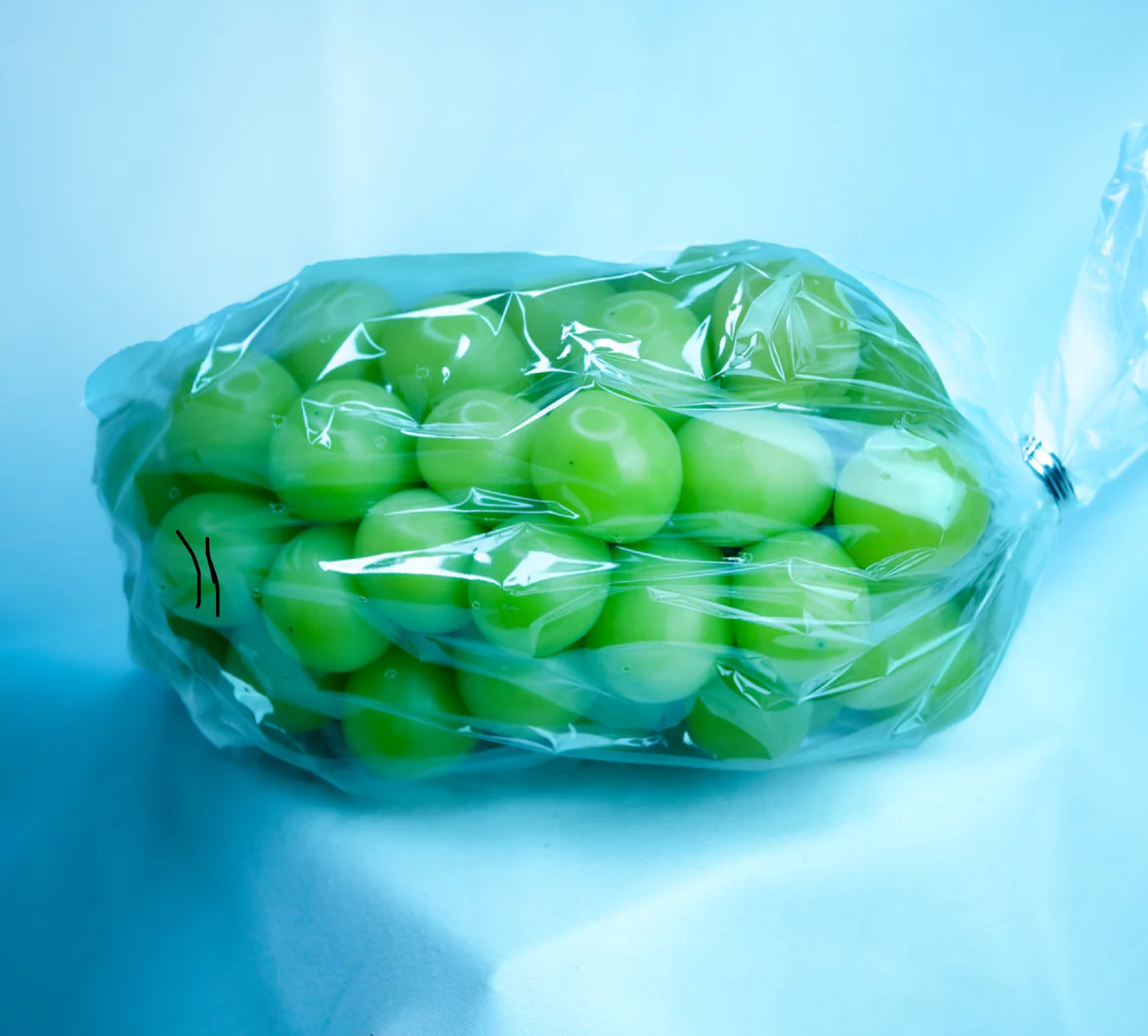 Korean Shine Muscat Grapes (1 bag)