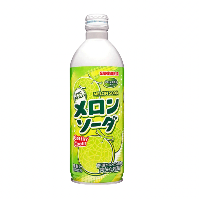 Sangaria · Ramune Bottle Melo Carbonated Drink(500ml)