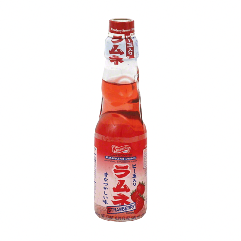 Shirakiku · Strawberry Flavored Carbonated Drink(200ml)