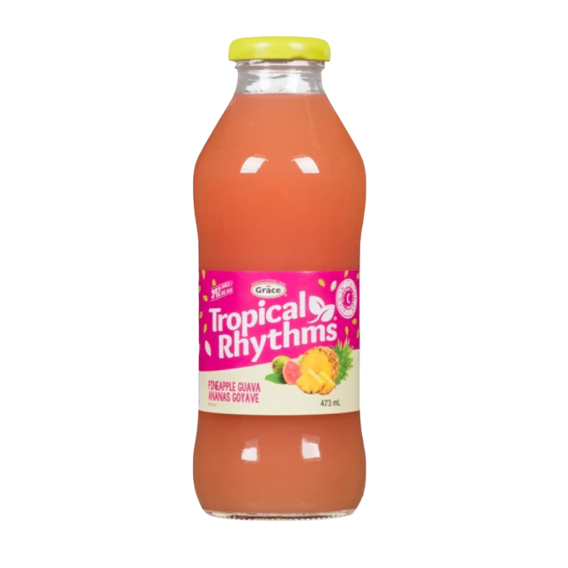 Grace Tropical Rhythms Pineapple Guava Fruit Drink(473ml)