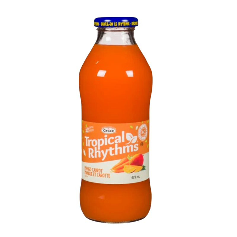 Grace Tropical Rhythms Mango Carrot Fruit Drink(473ml)