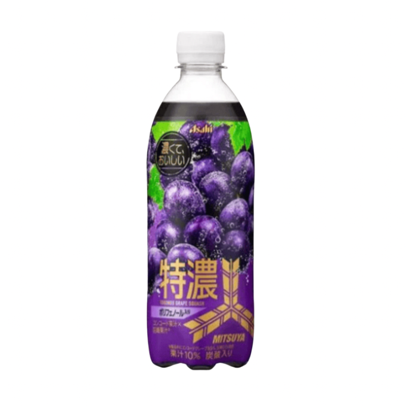 Asahi Mitsuya Tokuno Grape Squash(500ml)