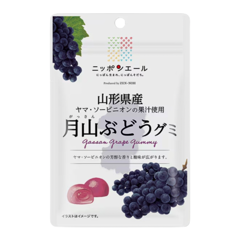 ZEN-NOH Gassan Grape Gummy(40g)