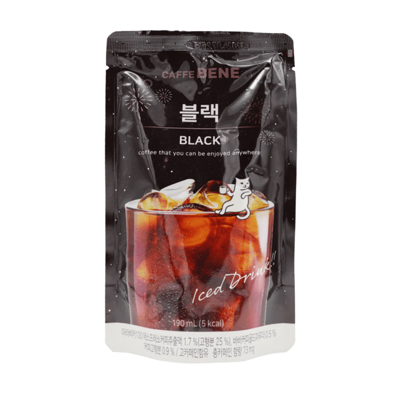 CAFEBENE Black Pouch Coffee (190ml)