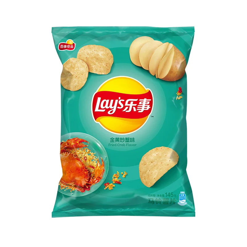 Lay’s · Fried Crab Flavor Potato Chips (70g)