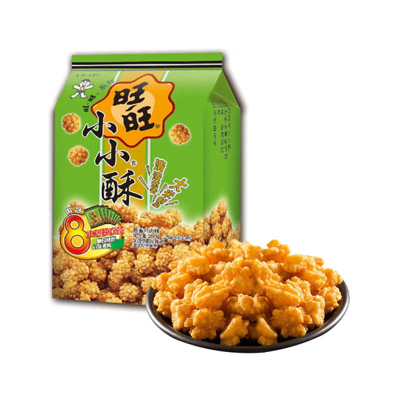 Want Want · Shallot Chicken Flavor Golden Rice Crackers（180g）