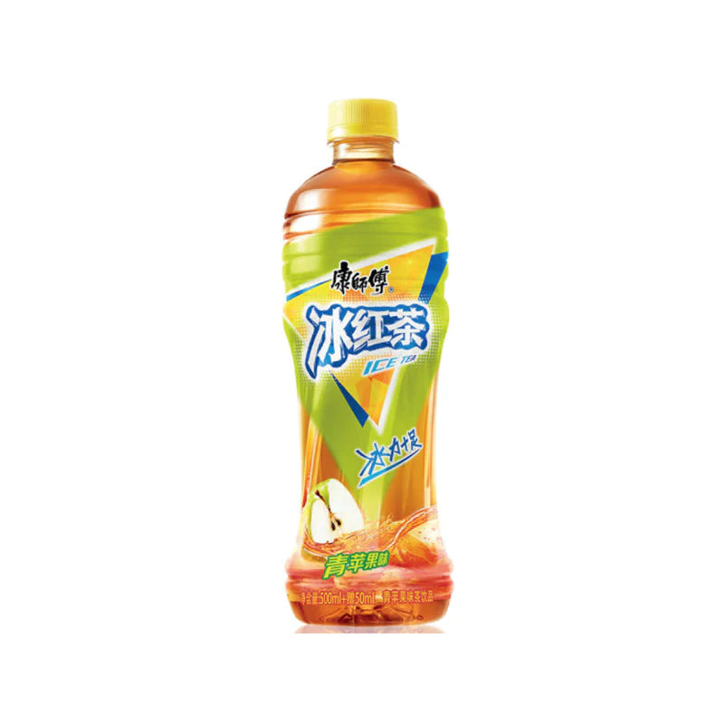 Master Kong · Green Apple Flavor Iced Black Tea (500ml)