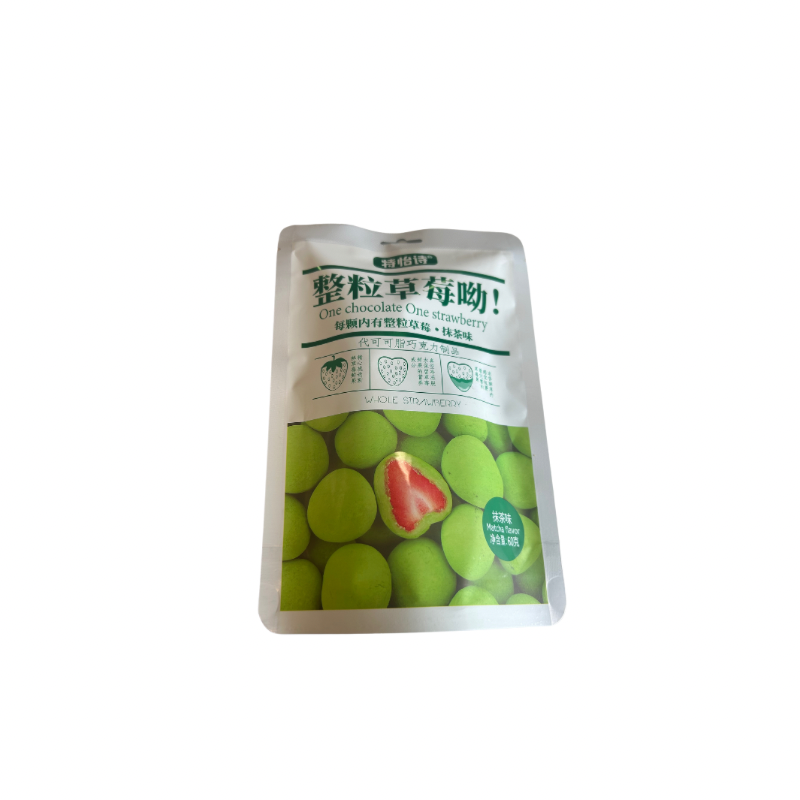 Te Yi Shi · Matcha Flavor Whole Strawberry Wow (60g)