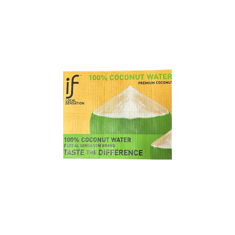 IF · 100% Coconut Water （11.8 fl oz per case）