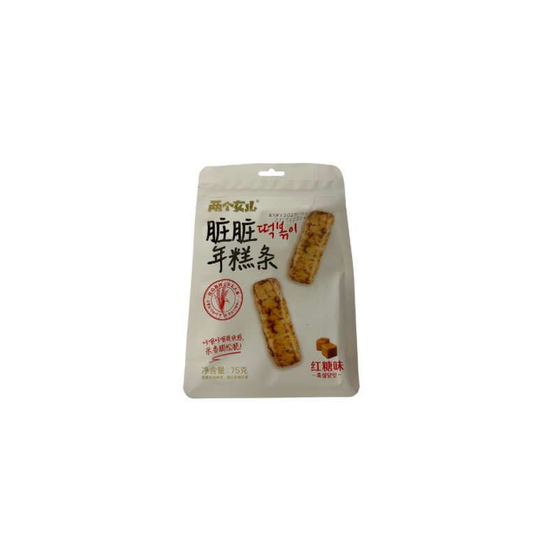 两个女儿 · 脏脏年糕条红糖味 (75g)