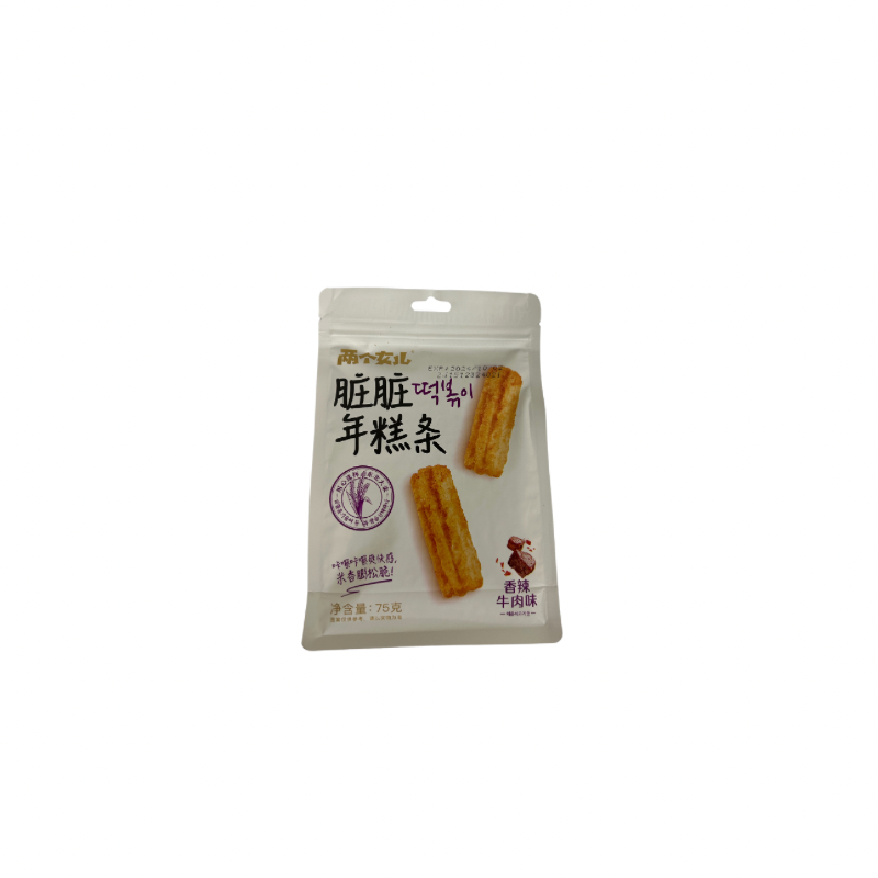 两个女儿 · 脏脏年糕条香辣味 (75g)