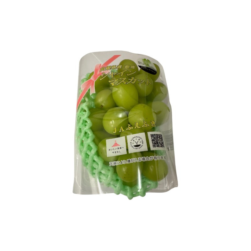 Japan Yamanashi Prefecture Shine Muscat Grapes (350g/Pack)