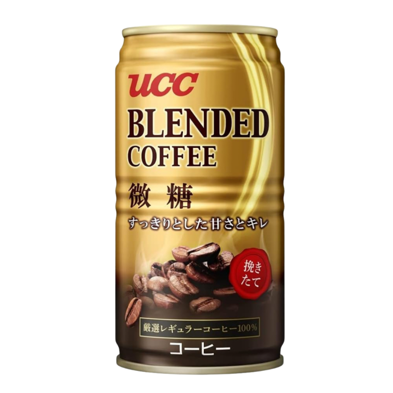 UCC · Blended Coffee Less Sugar(185ml)