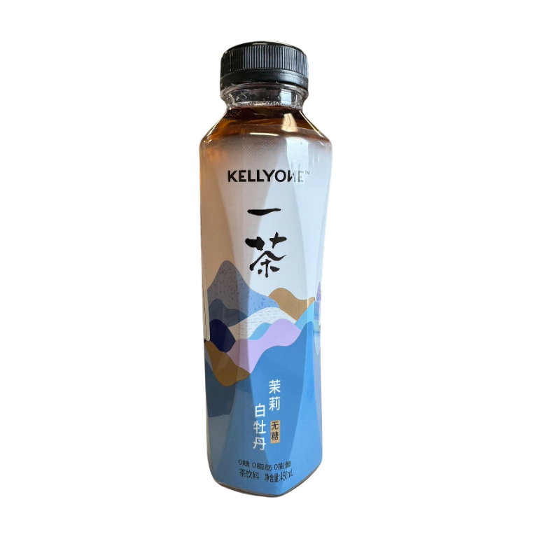 一茶 · 无糖茉莉白牡丹 (450ml)