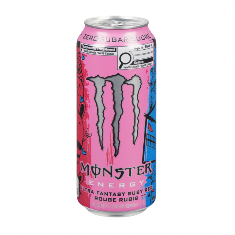 Monster · Energy Ultra Fantasy Ruby Red Rouge Rubis(473ml)