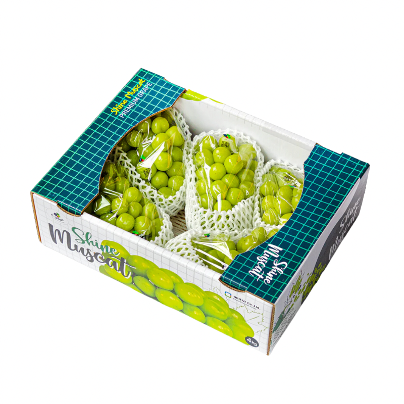 Korean Shine Muscat Grapes By Air (1 bag)