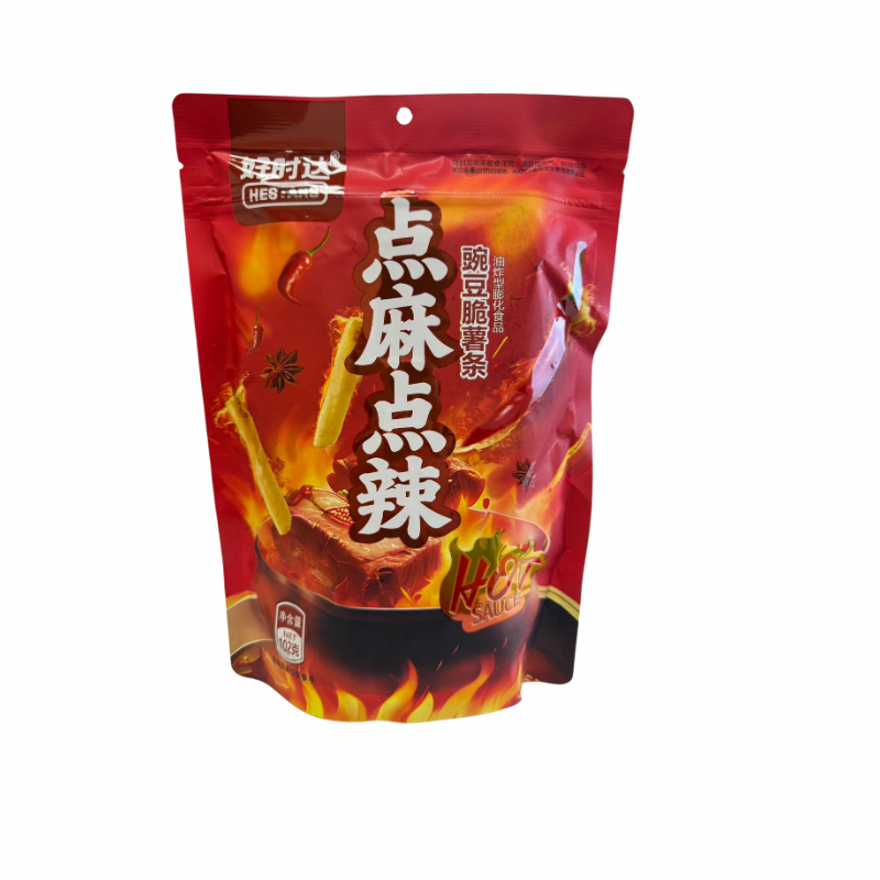 好时达 · 点麻点辣豌豆脆薯条(102g)