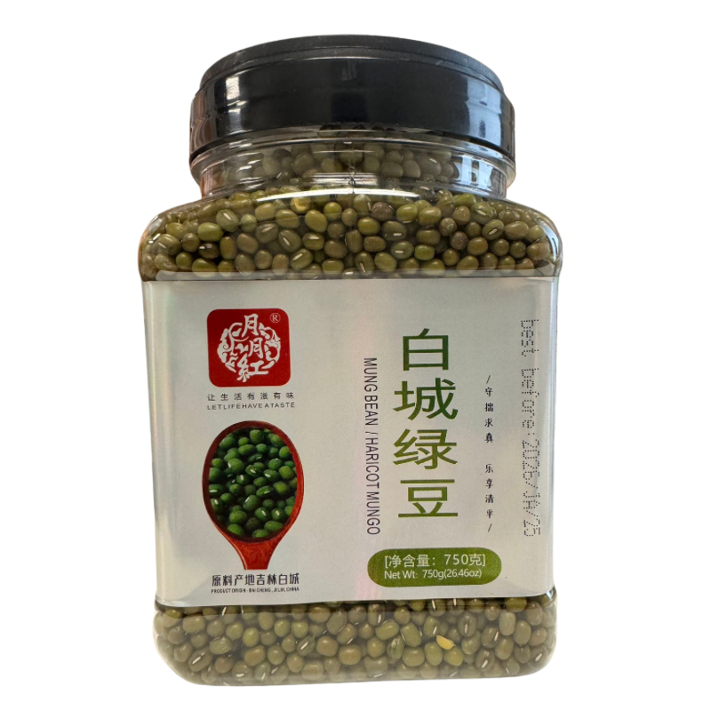 月月红 · 吉林白城绿豆 (750g)