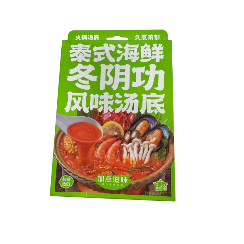 加点滋味 · 泰式海鲜冬阴功风味汤底 (150g)