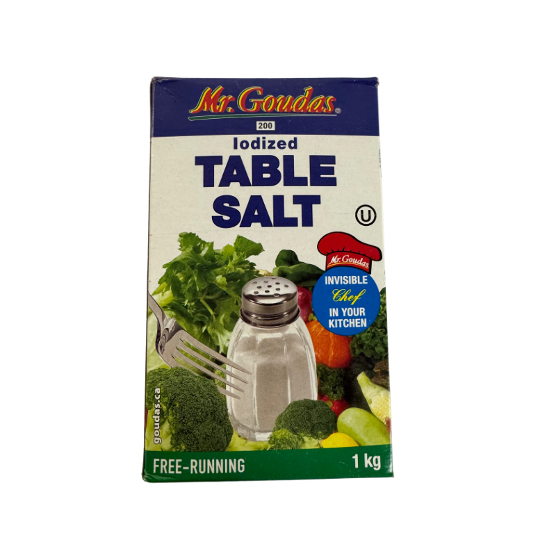 Mr.Goudas · TABLE SALT (1kg)