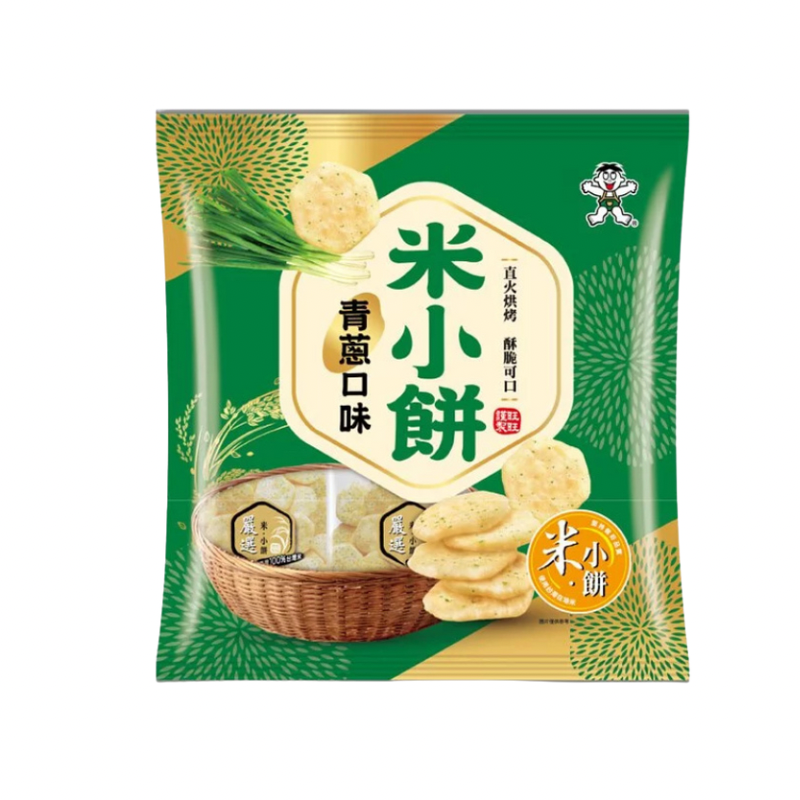 Want Want  · Rice Crackers Green Onion Flavor(160g)