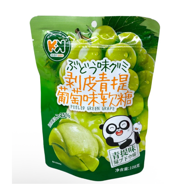 KKB · PEELED GREEN GRAPE GUMMY CANDY(108g)