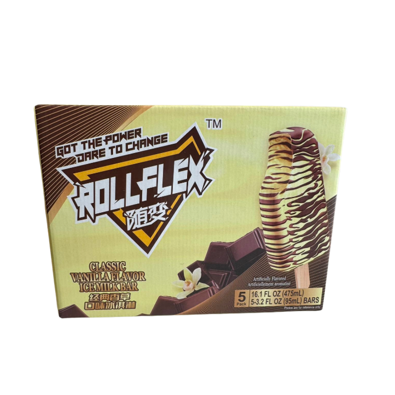 MENG NIU · ROLLFELEX CLASSICS VANILLA FLAVOR ICE MILK BAR (5 pack)