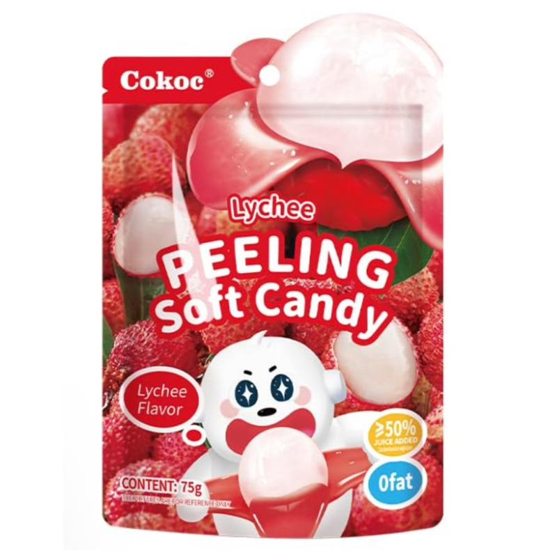 Cokoc · Peeling Soft Candy Lychee Flavor(75g)