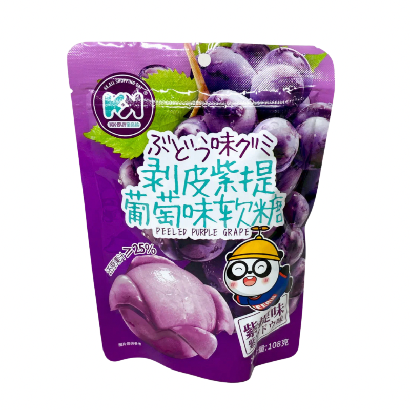 KKB · PEELED PURPLE GRAPE GUMMY CANDY(108g)