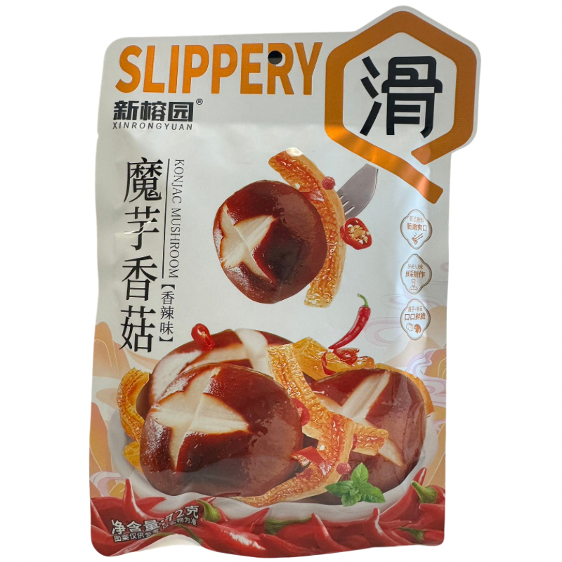 Xin Rong Yuan · Snack Konjac Mushroom Spicy Flavor (72g)